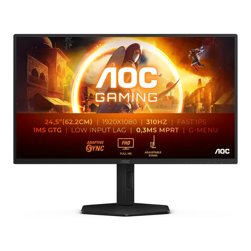 AOC 25G4SXU 24,5" gaming-PC-skjerm Full HD IPS 310 Hz