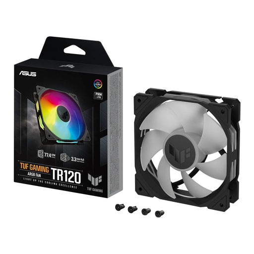 ASUS TUF GAMING TR120 120 mm kabinettvifte ARGB, svart