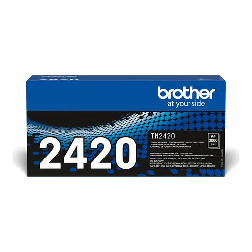 Brother TN-2420 toner svart, 3 000 sider
