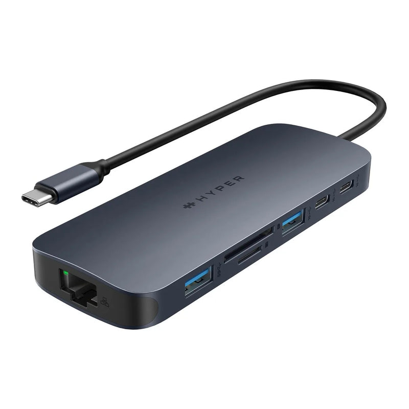 Hyper HyperDrive Next USB-C-hub, 11 porter, midnattsblå