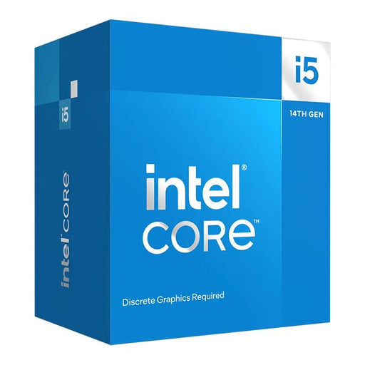 Intel Core i5-14400F prosessor, 2,5 GHz, 20 MB cache, LGA 1700, uten integrert grafikk