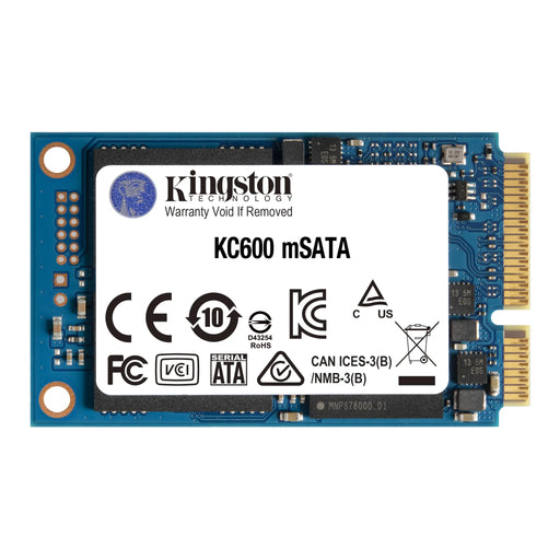 Kingston KC600 256 GB mSATA SATA SSD
