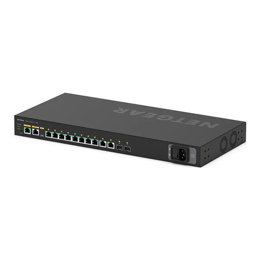 Netgear M4250-10G2F-PoE+ (GSM4212P) 10-ports gigabit PoE-switch, administrert, 125 W PoE