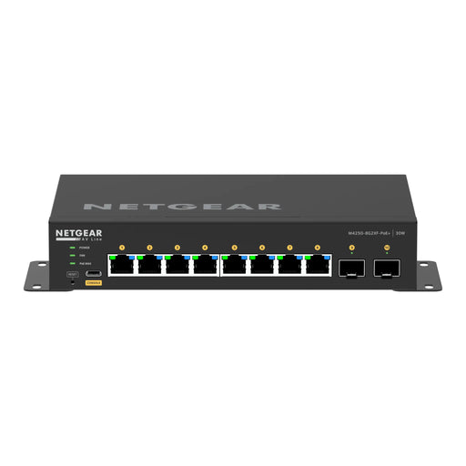 Netgear M4250-8G2XF-PoE+ (GSM4210PX) 8-ports gigabit PoE-switch, 220 W PoE