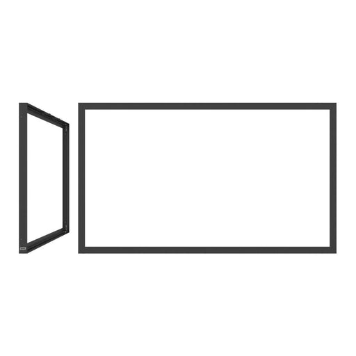 SMS 85L/P Frame BL skjermkapsling 85", svart