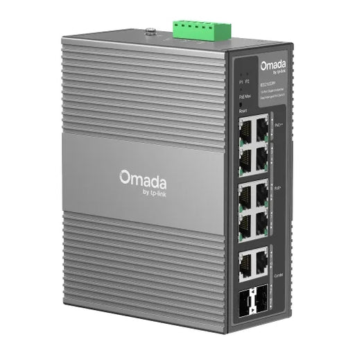TP-Link IES210GPP 8-ports gigabit PoE-switch, administrert, 240 W PoE