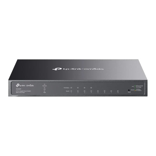 TP-Link SG2008P 8-ports gigabit PoE-switch, smart, 62 W PoE