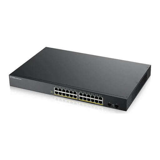 Zyxel GS1900-24HPv2 24-ports gigabit PoE-switch, smart, 170 W PoE